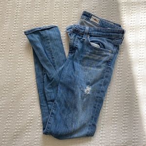 Slim Straight Ankle Jeans